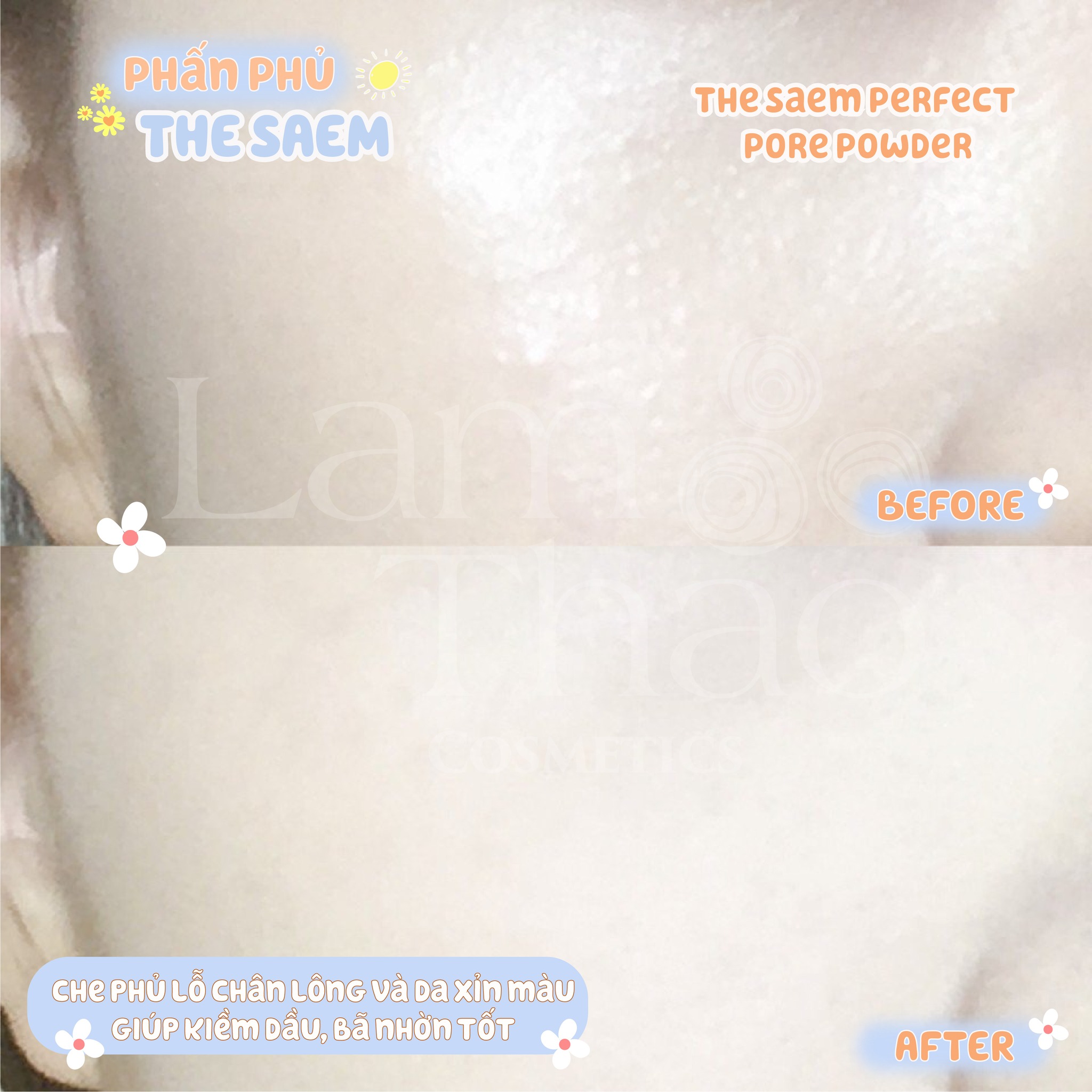 Phấn Phủ Kiềm Dầu The Saem Perfect Pore Powder