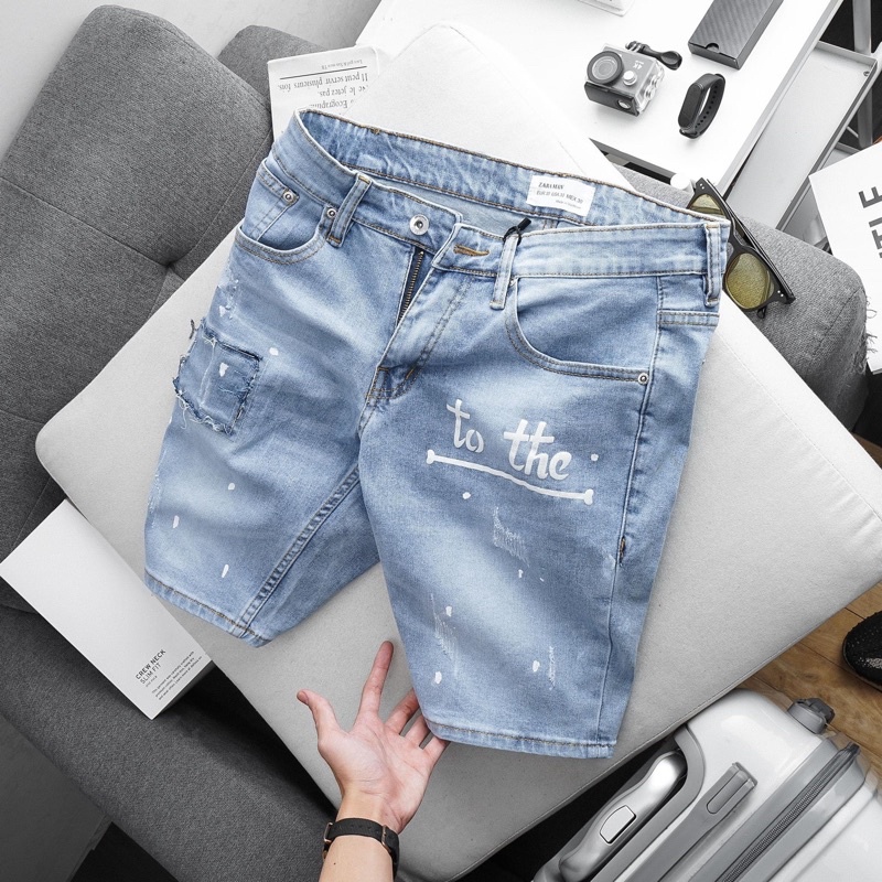 Quần Short Jean nam size đại VNXK cao cấp