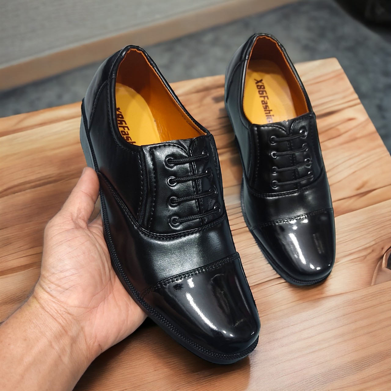 [HCM]Giày tây nam giả dây cột lịch lãm size 38 đên 44 hỗ  trợ dỏi size nêu ko vừa
