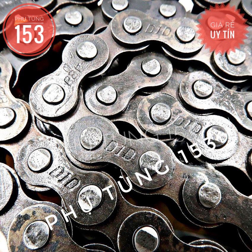 Sên DID 428D (chính hãng) 106 mắt (9mm) - PHỤ TÙNG 153