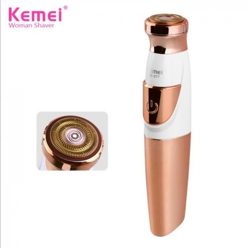 [SALE RẺ] Máy tẩy lông toàn thân không đau thế hệ mới Kemei KM-577 cạo lông mặt không gây kích ứng đa năng