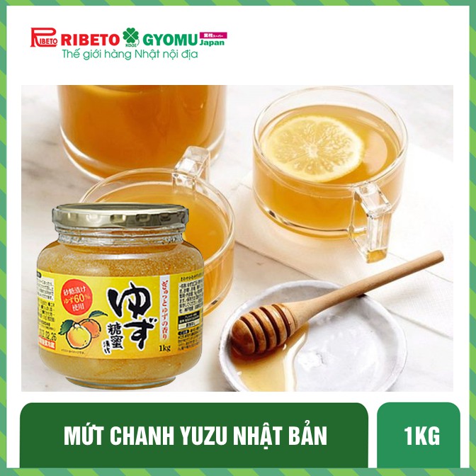 Mứt Yuzu lọ 1kg - Nhật Bản