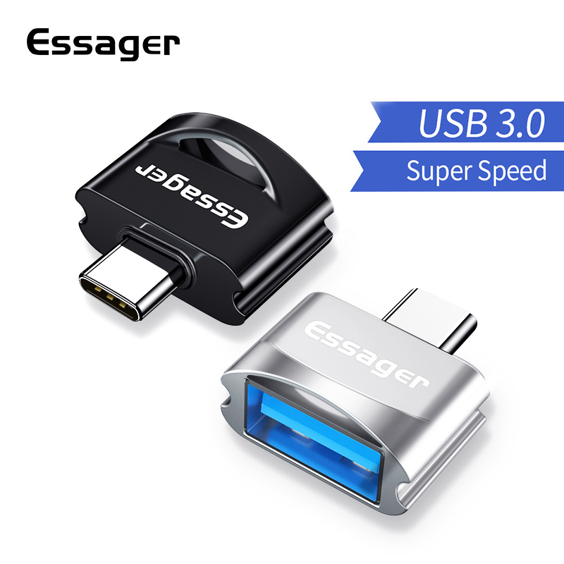Bảng giá Essager USB Type C OTG Adapter For Samsung Note 10 Xiaomi mi USBC Connector USB-C Type-C To USB 3.0 OTG Converter Phong Vũ