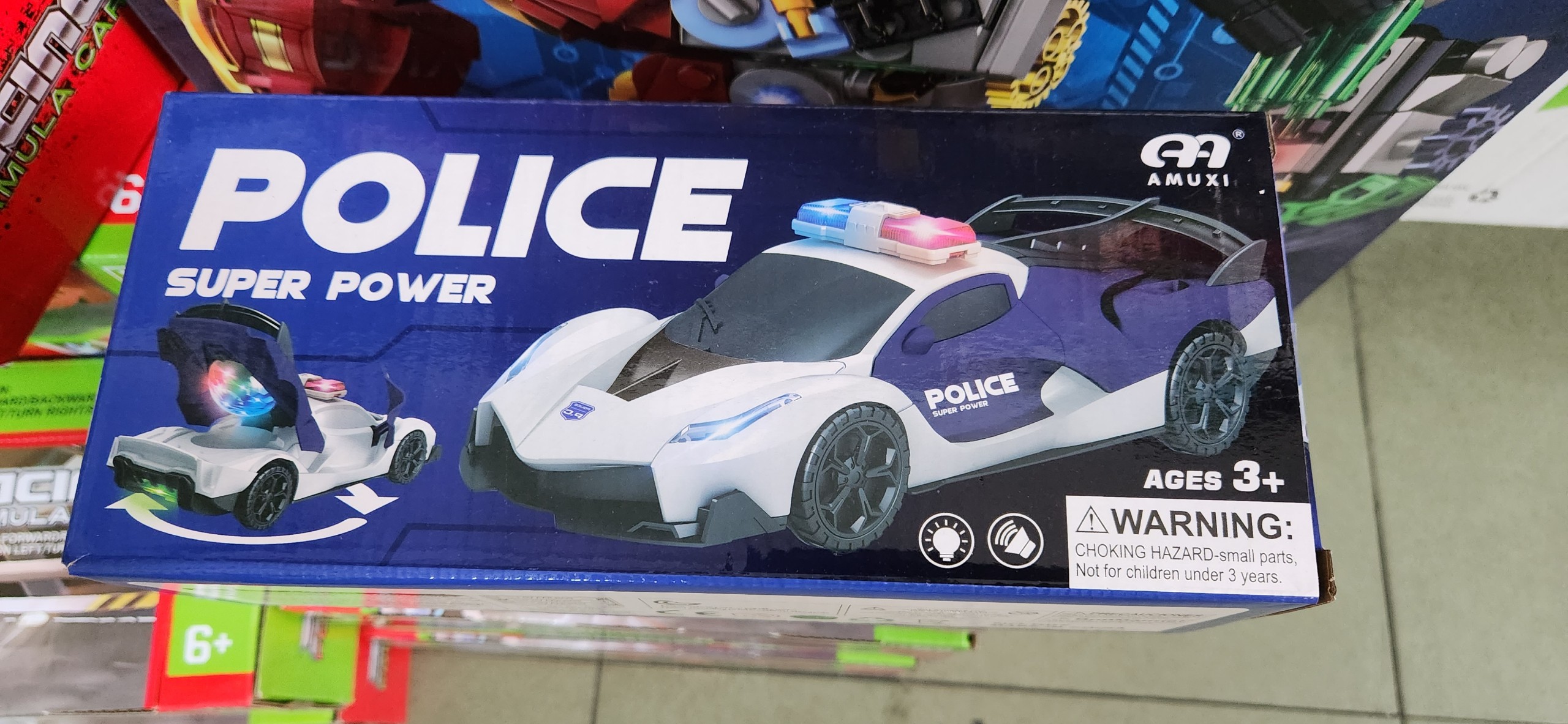 Xe Cảnh Sát Pin Cho Bé
