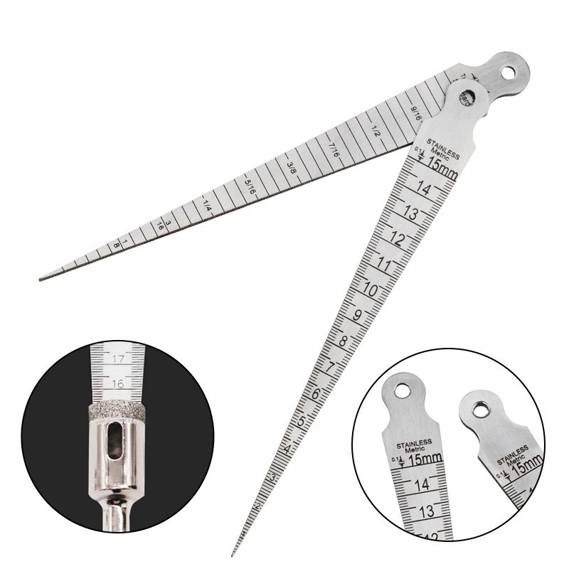 Thước đo khe hở bằng inox 0-15mm