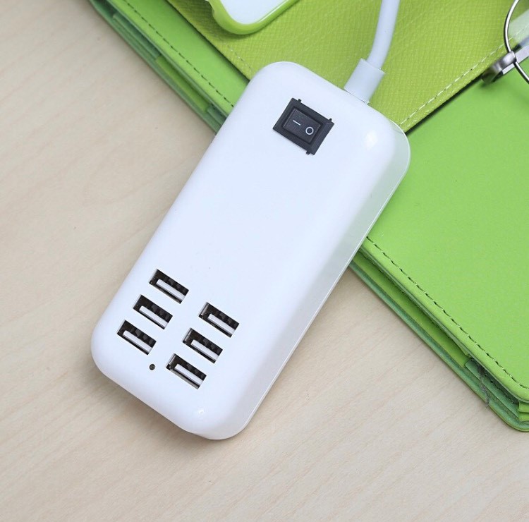 [HCM][BẢO HÀNH 6 THÁNG] Ổ cắm USB  6 Cổng dây điện dài 1.5m
