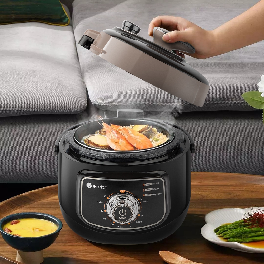 Nồi áp suất Elmich PCE-1805 (Dung tích 2,5L - Công suất 650W - Màu Nâu)