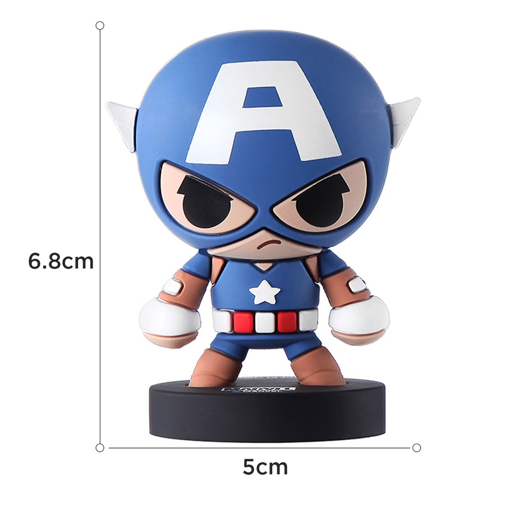 [Mã MINIJUPA giảm 10% tối đa 20K đơn 70K] Đồ trang trí đồ chơi MARVEL 2.0 Q - Miniso