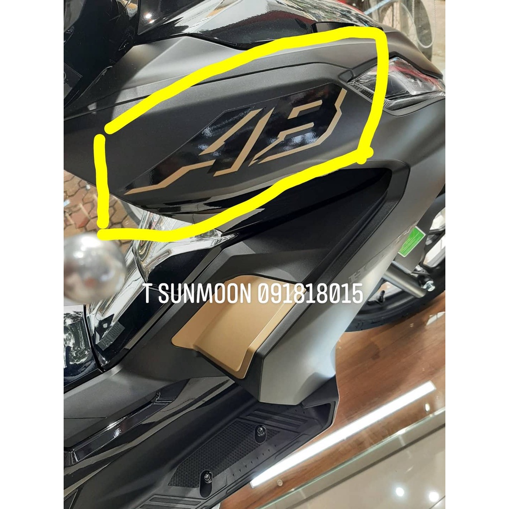 Tem ab yếm ab 2022 2023 ab 125 cc tem ốp trước honda