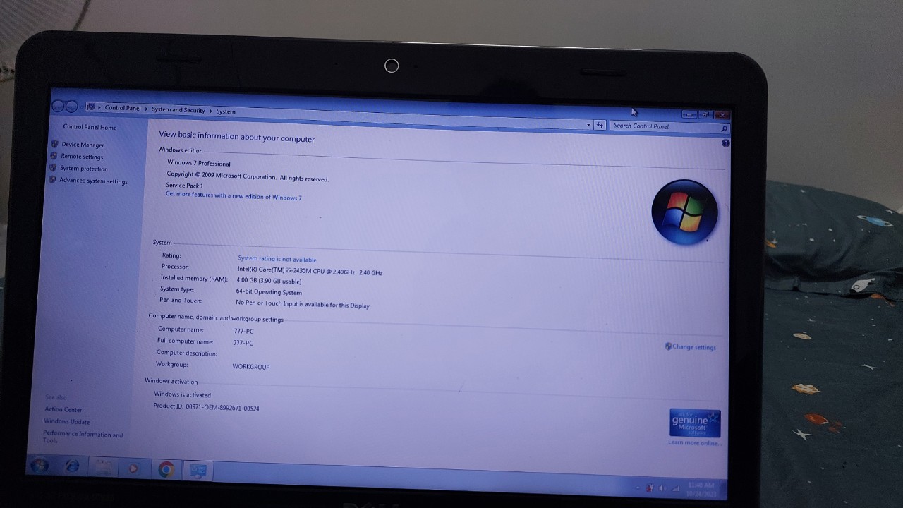 laptop Dell N4110 - thanh lý