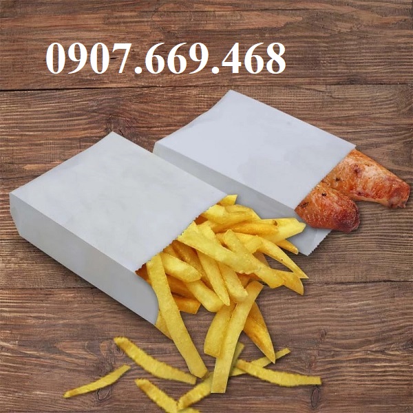 Túi giấy đựng hambuger 500 cái