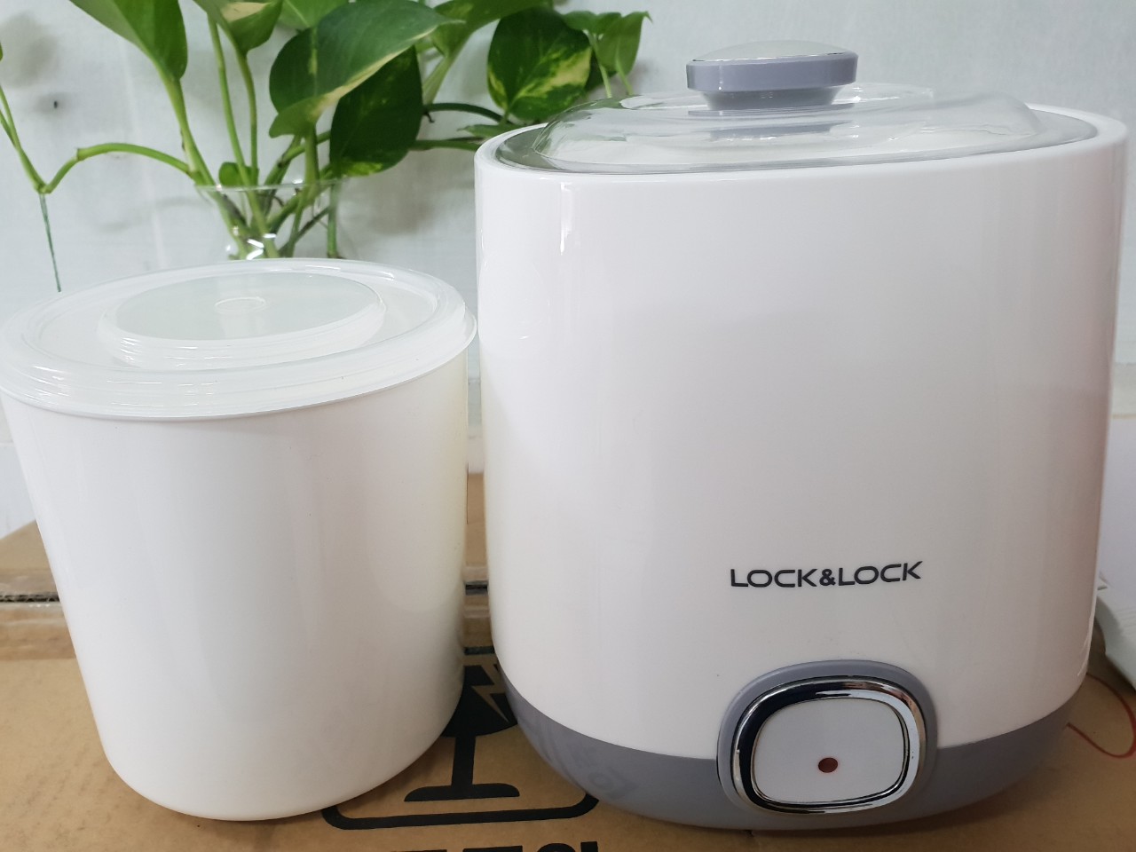 [HCM]Máy Làm Sữa Chua Lock&Lock EJY110SLV (1000ml)