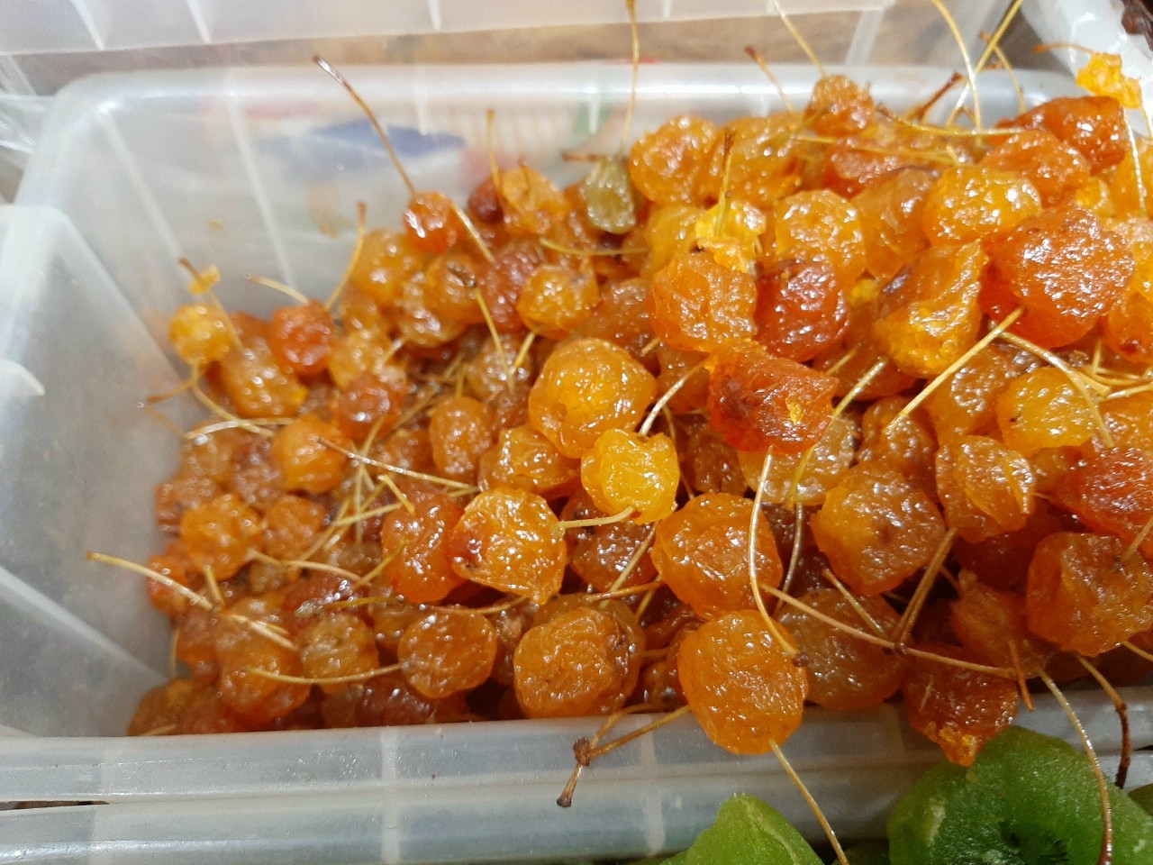 CHERRY VÀNG SẤY DẺO 500g ăn vặt