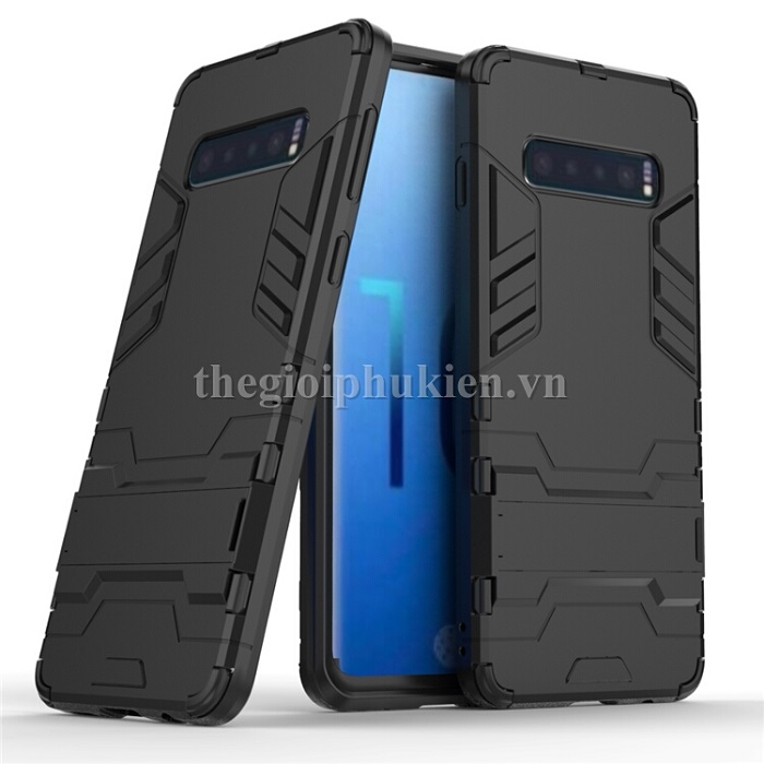 Ốp lưng chống sốc Iron Man cho SamSung Galaxy S10+ Plus