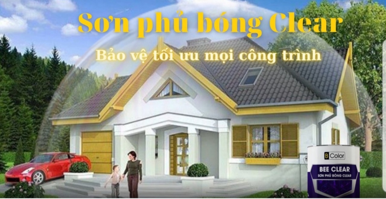 (Sơn Supon) Sơn phủ bóng - chống thấm chậu cảnh/chậu kiểng (Trong suốt - Cao cấp)