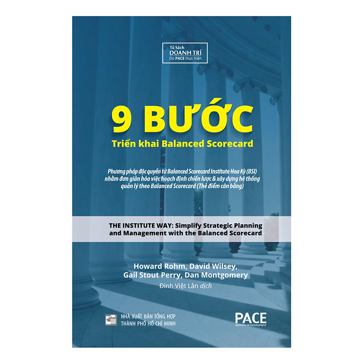 Sách - 9 Bước Triển Khai Balanced Scorecard (The Institute Way) - PACE Books