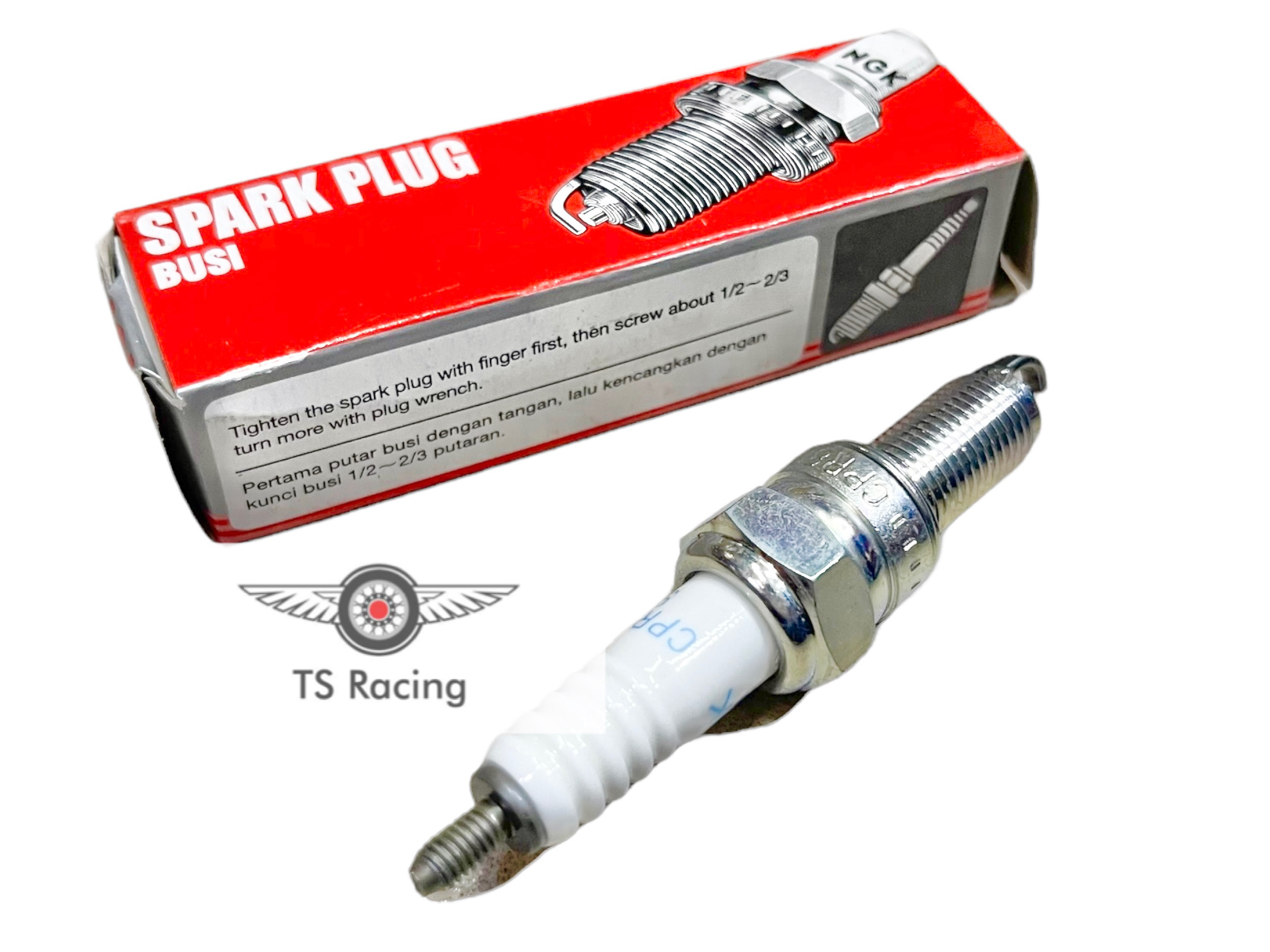 Bugi NGK spark plug C6HSA - C7HSA zin Yamaha