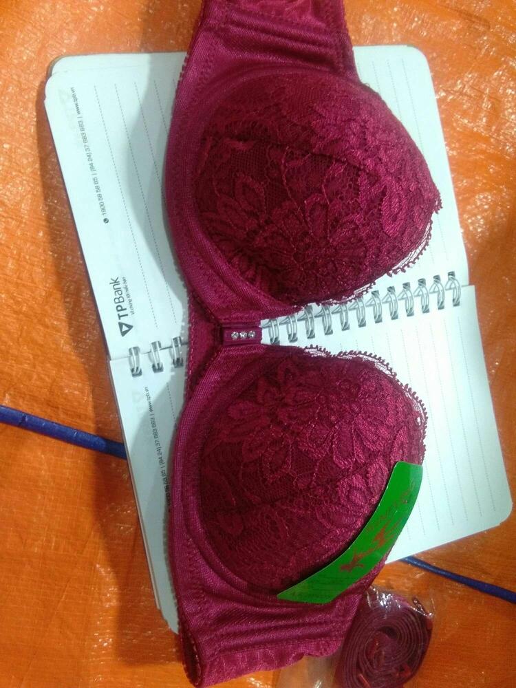 [HCM]Áo ren cài trước mút mỏng