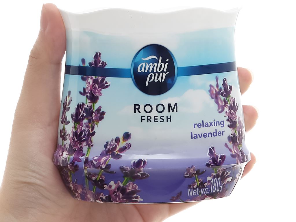 Sáp thơm phòng khử mùi ambipur luxe hương lavender 180g