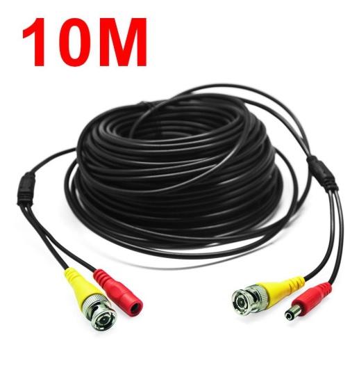 [HCM]Dây camera 10m đúc sẵn tín hiệu và nguồn - dây tín hiệu kèm nguồn camera 10m