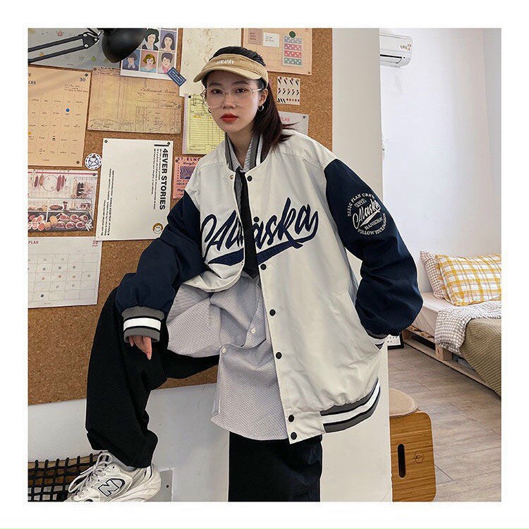 ÁO KHOÁC DÙ BOMBER NAM NỮ CỰC CHẤT ALASKA TP