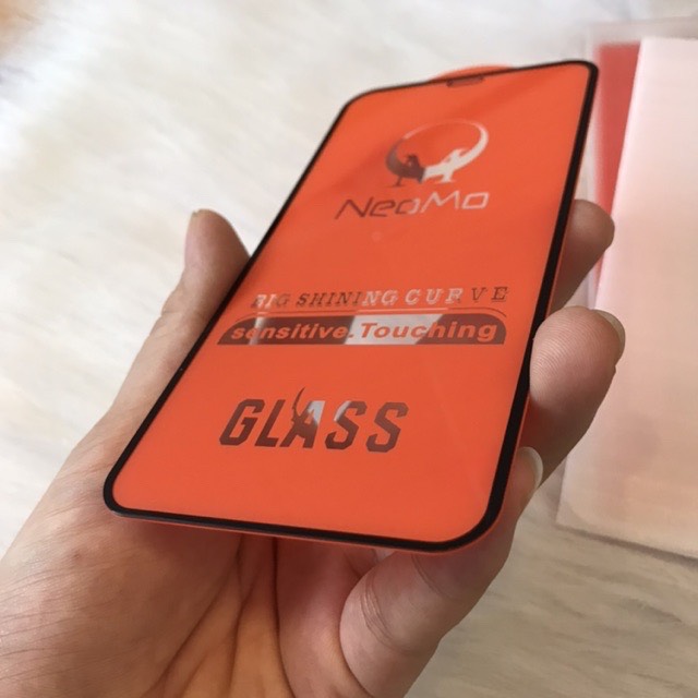 Kính cường lực full màn 21D iphone (Đủ dòng) Neomo