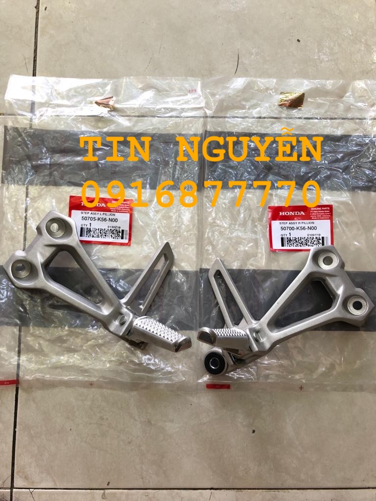 [HCM]Gác chân sau Sonic có pat nhôm hàng chính hãng