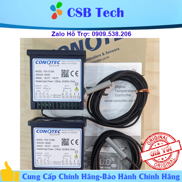 Bộ điều khiển nhiệt độ FOX D1004 DSFOX-X20
