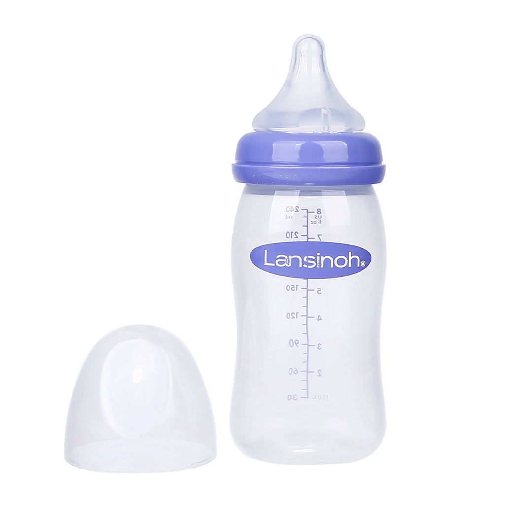 Bình ti lansinoh dung tích 160ml/240ml