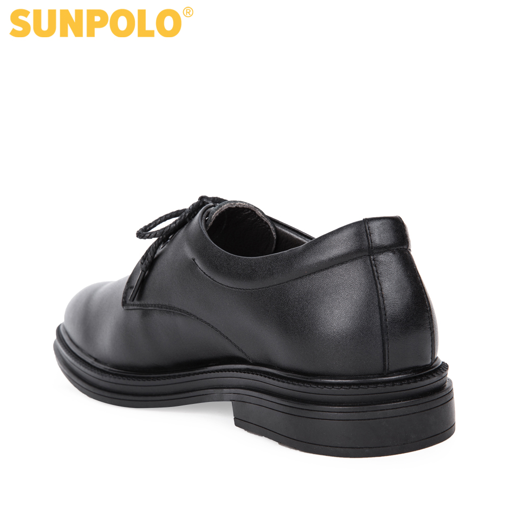 Giày Nam Da Thật Công Sở SUNPOLO SPH296 (Đen, Nâu)