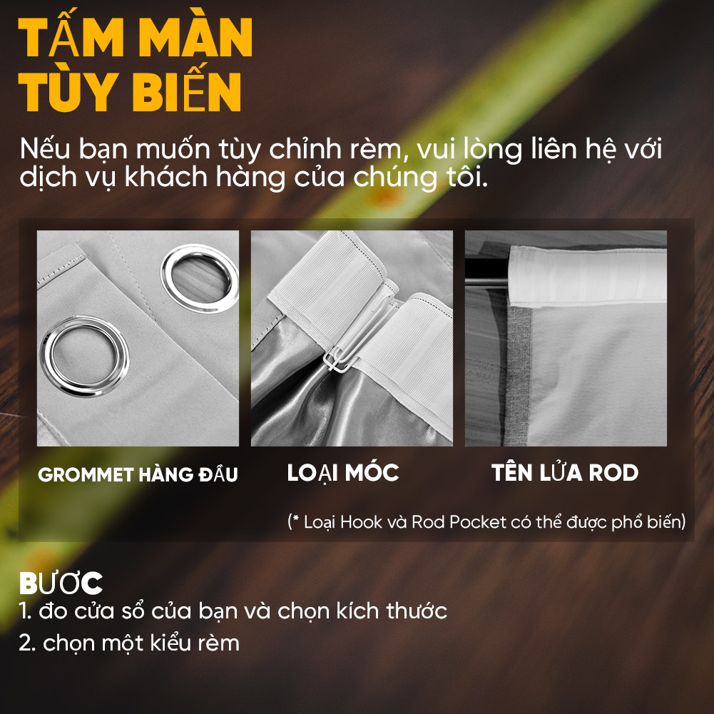 Napearl Rèm cửa vải tuyn màu trơn kích thước 100X260CM thích hợp trang trí phòng khách - INTL