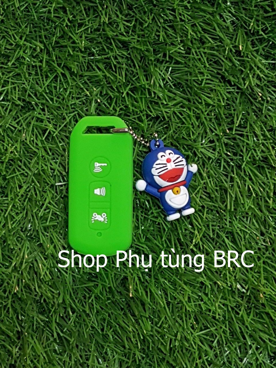 Bao da chìa khóa  SMARTKEY 3 nấc công tắc DORAEMON