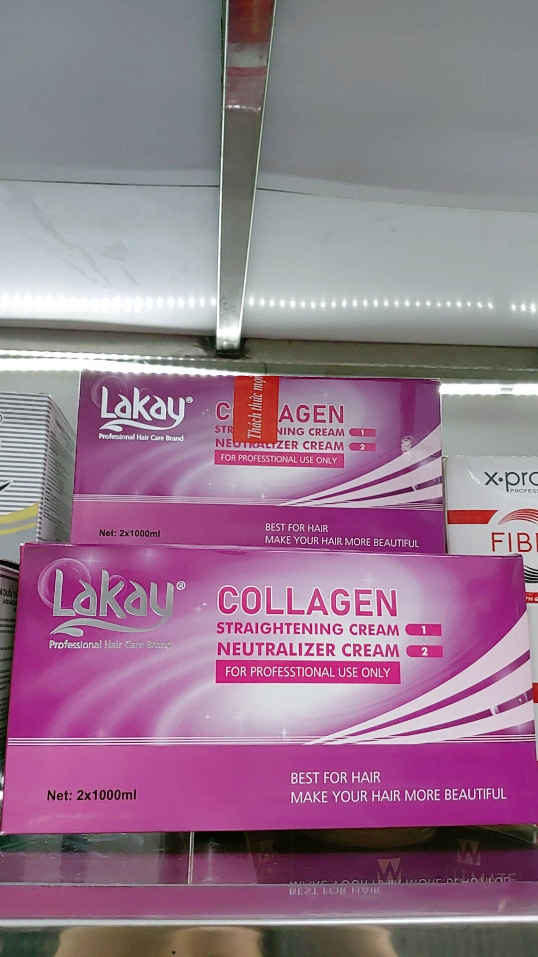 Duỗi phủ lụa Lakay Collagen.