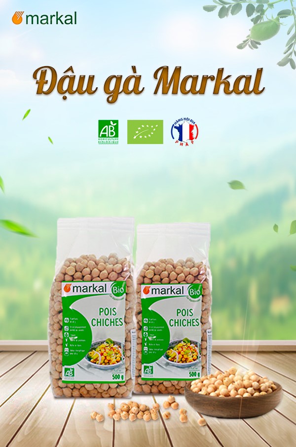 Đậu gà hữu cơ (Organic Chickpeas) - Markal & Sottolestelle