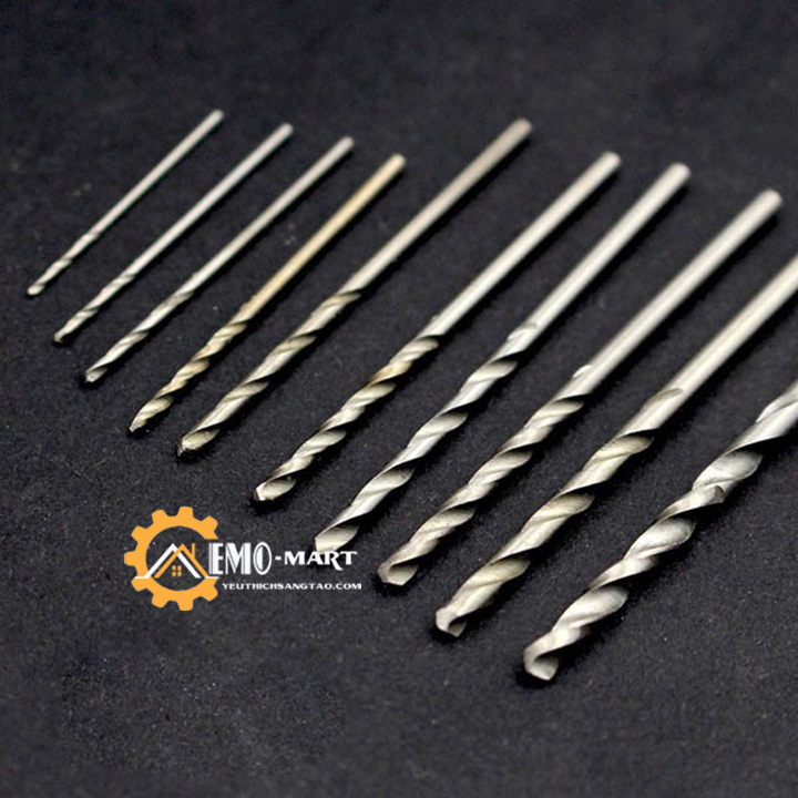 [FreeshipMAX] Bộ 10 mũi khoan mini các cỡ