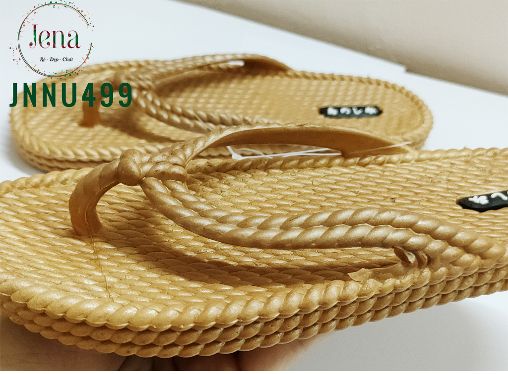 Dép Đúc Xỏ Ngón Nữ Cao 2 phân Siêu Bền [JNNU499]