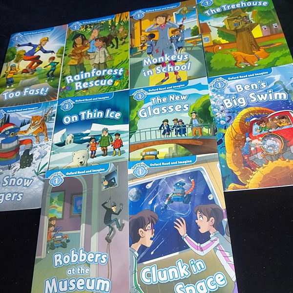 [Sách nhập khẩu] Oxford Read and Discover Imagine Level 1 (20 quyển + File nghe)