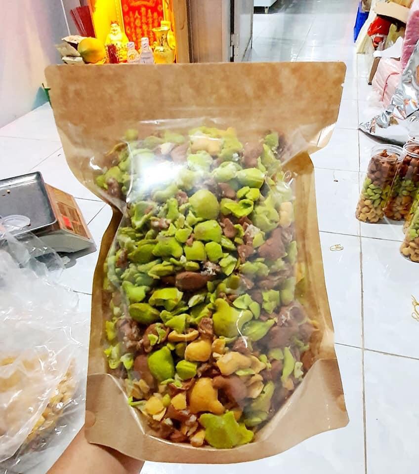 [1KG/SIZE] TÚI ZIPPER 1 MẶT GIẤY 1 MẶT TRONG
