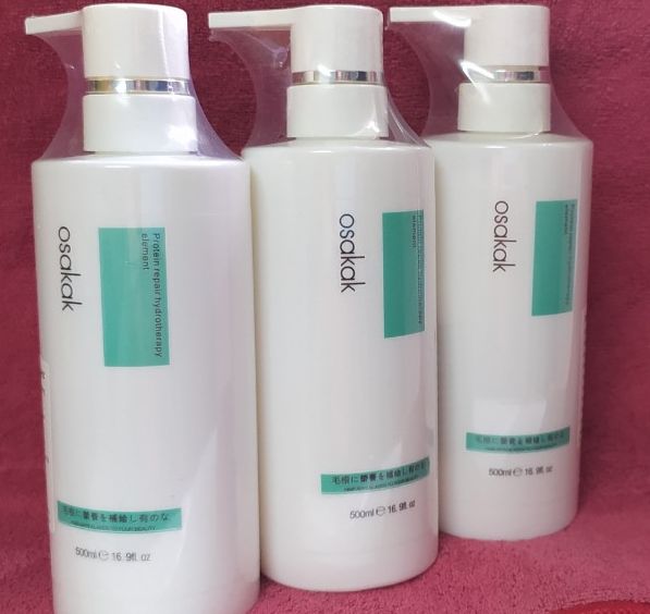 Hấp dầu (Ủ tóc) Osakak giúp phục hồi tóc bị hư tổn 500ml