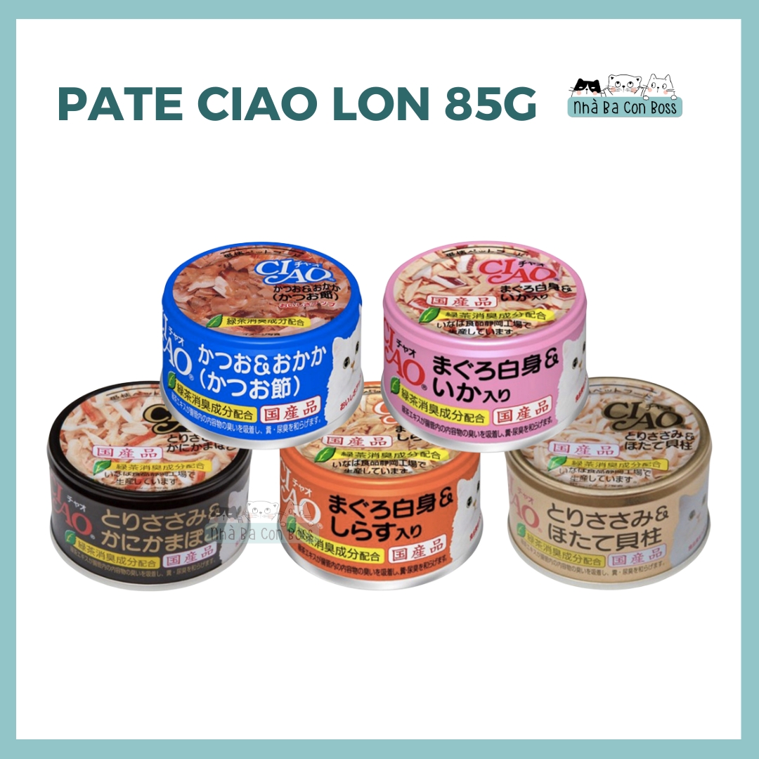 [Lon 85g] Pate Cho Mèo Ciao