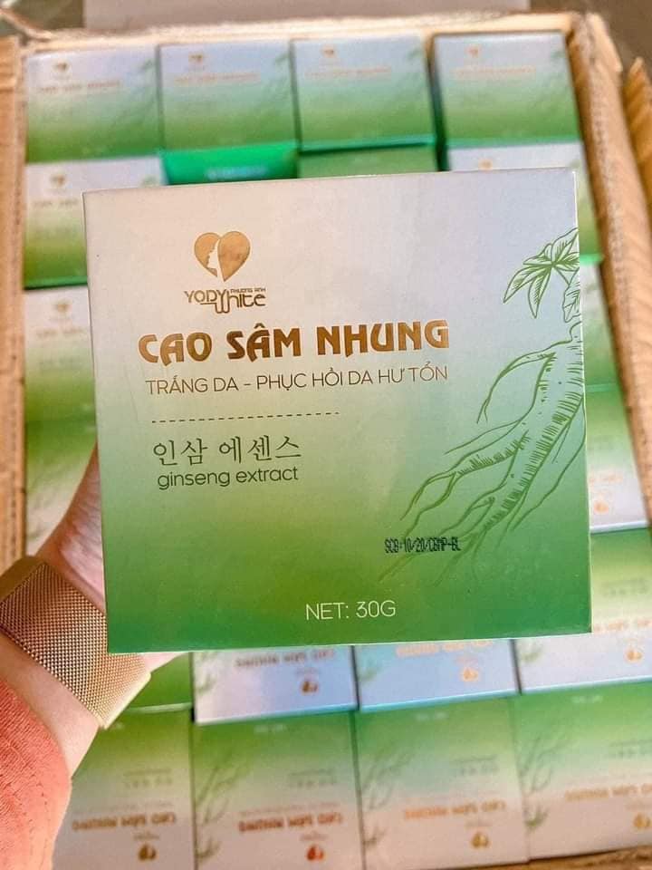 Cao sâm nhung phục hồi da Yody  Phương Anh mẫu mới