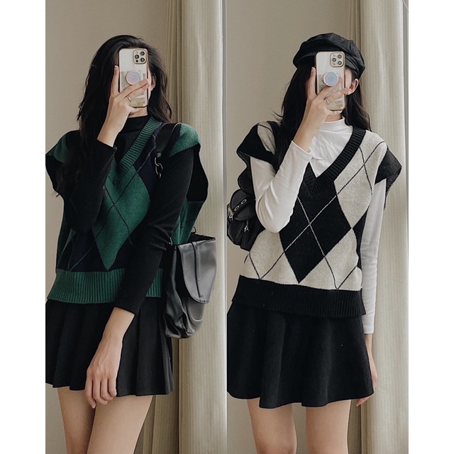 [ Ảnh thật ] Áo gile oversized 3 mẫu