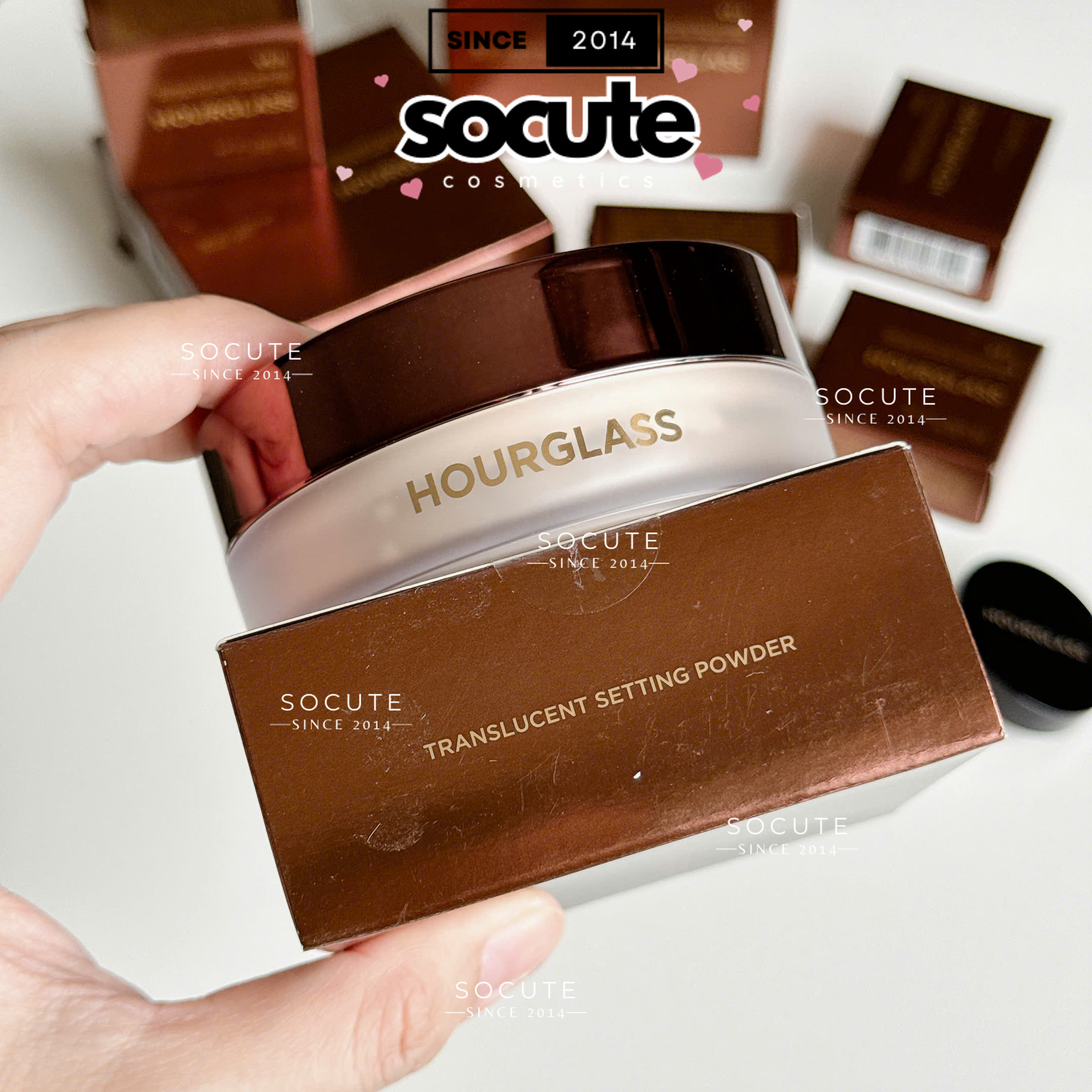 Phấn phủ Hourglass Veil Translucent Setting Powder Mini 0.9g - Fullsize 10.5g