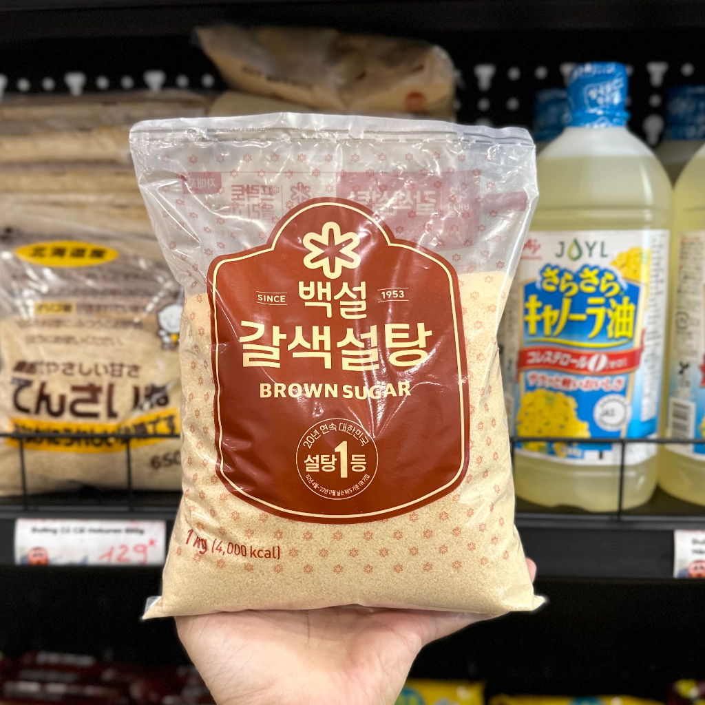 Đường nâu Beksul Hàn Quốc 1kg