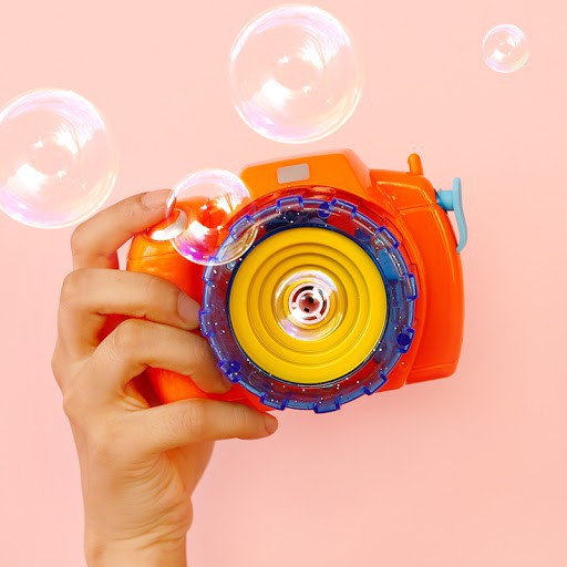 [HCM]Máy ảnh thổi bong bóng đáng yêu cho bé