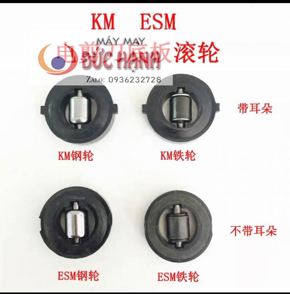 BÁNH XE MÁY CẮT VẢI ĐỨNG EASTMAN - KM