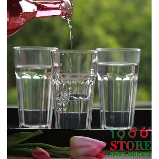 Bộ 6 Cốc Thủy Tinh Centra Long Drink Ocean – P01963 – 495ml
