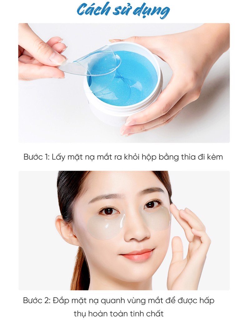 Mặt nạ mắt Weilaiya mờ thâm mắt cực tốt