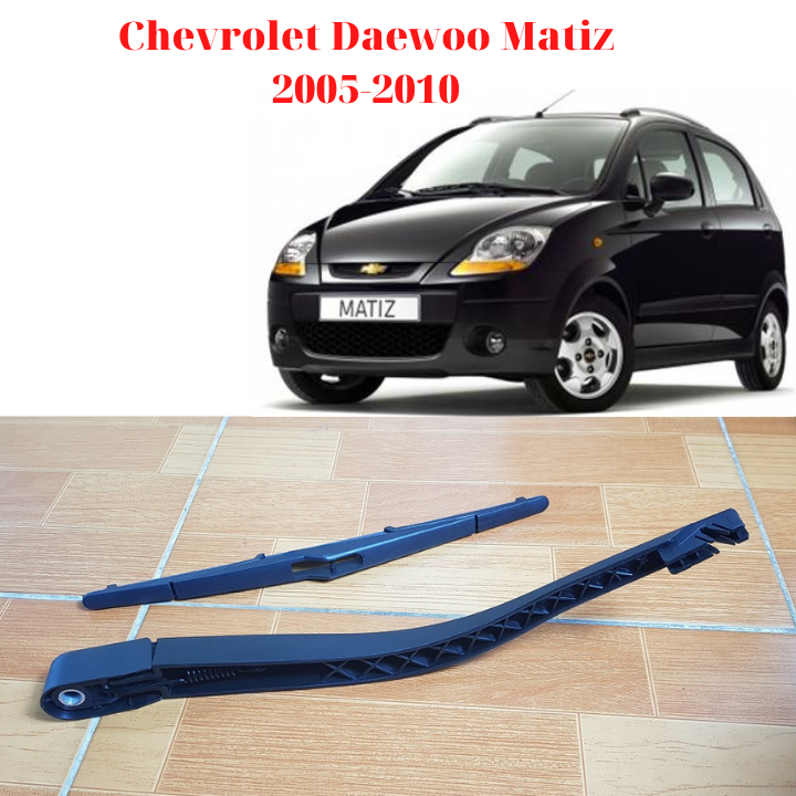 Bộ Cần + Chổi Gạt Mưa Sau Xe Chevrolet Daewoo Matiz 2005-2010 Cao Cấp
