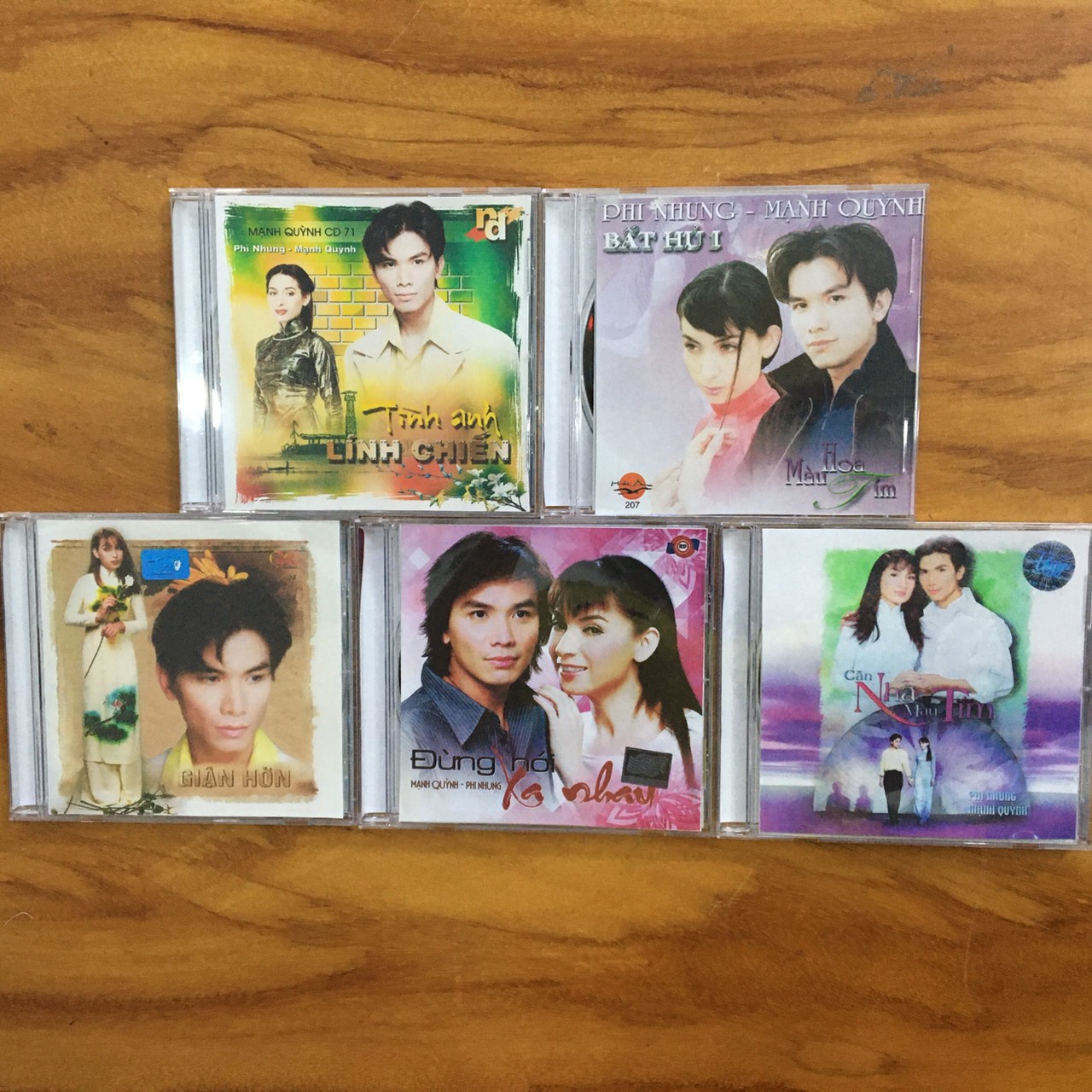 [MDCD] BỘ 4 ĐĨA CD TỰ CHỌN